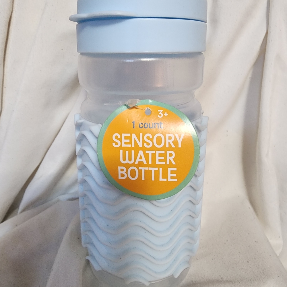 Light Blue Sensory Water Bottle